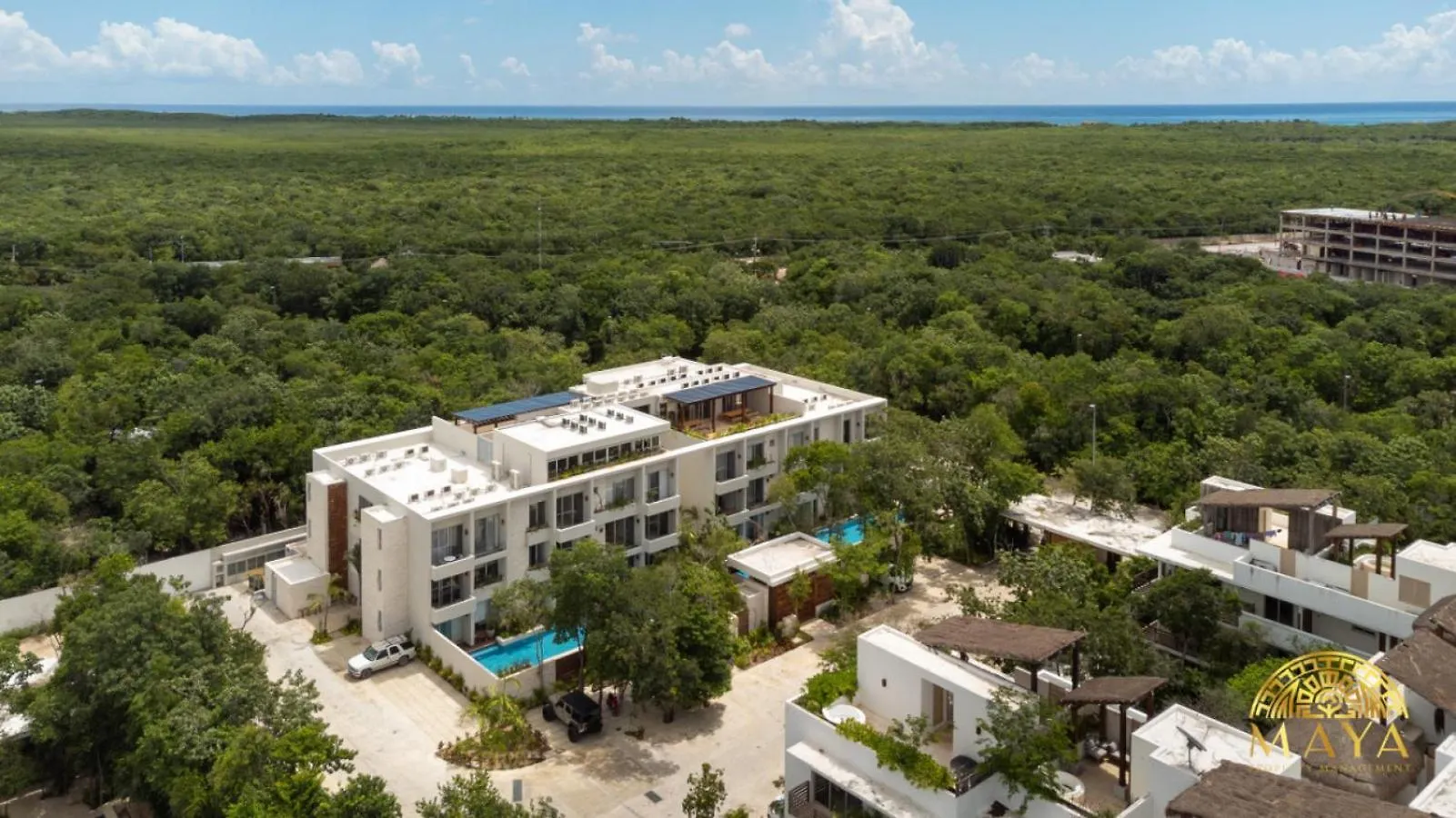 Feriehus Nhoa 211B Lux 1Br Condo Pool View In Aldea Zama Tulum Mexico