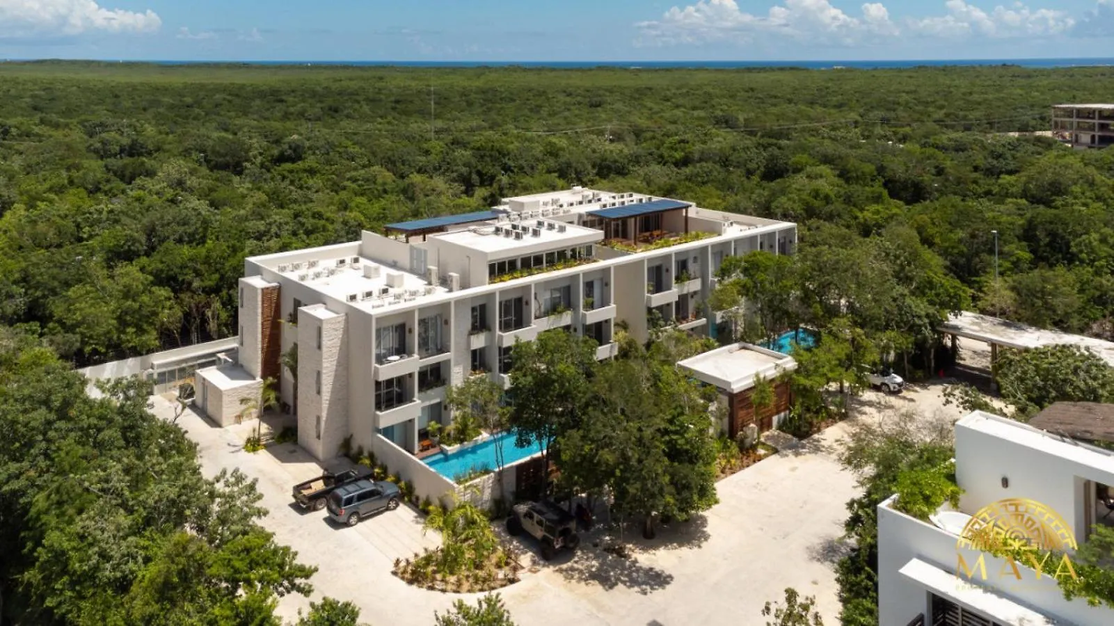 Feriehus Nhoa 211B Lux 1Br Condo Pool View In Aldea Zama Tulum