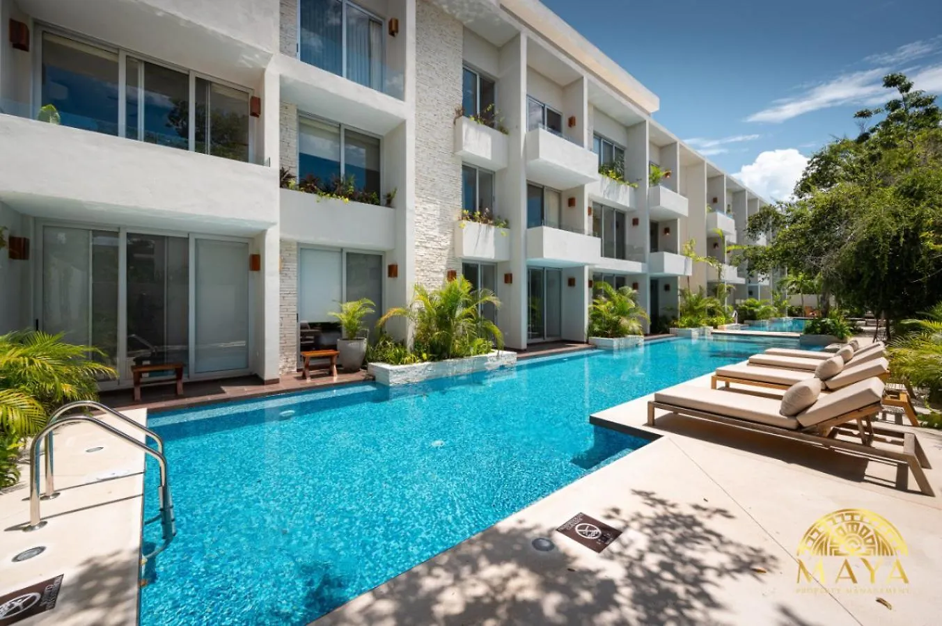 Nhoa 211B Lux 1Br Condo Pool View In Aldea Zama Tulum Feriehus