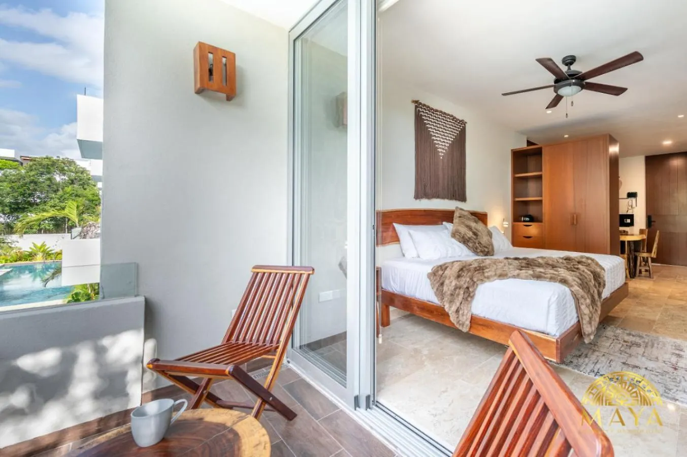 Nhoa 211B Lux 1Br Condo Pool View In Aldea Zama Tulum